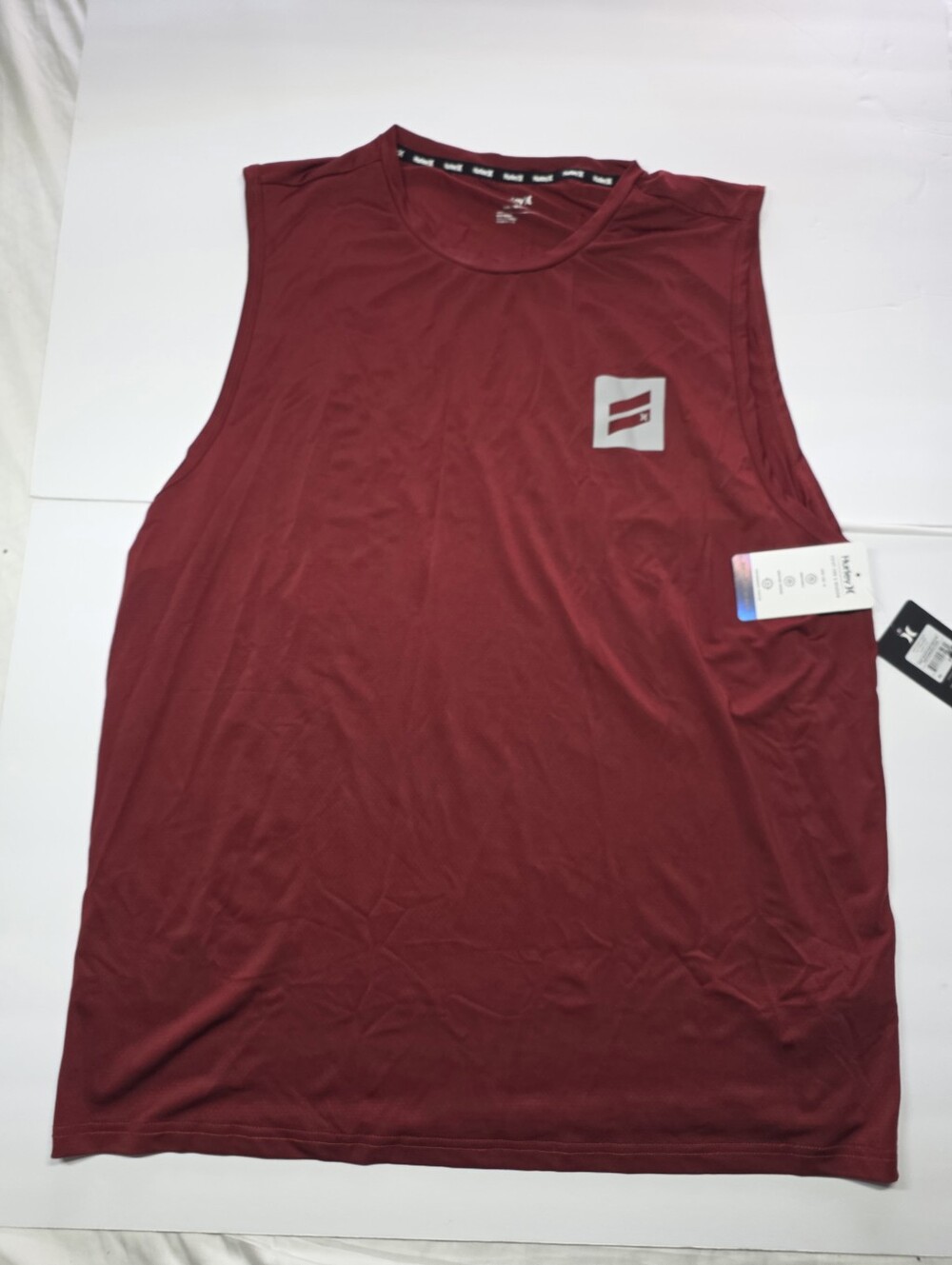 Men's XL Burgundy EXIST BOOTCAMP BREATHE PERFORMANCE TANK Sleeveless
